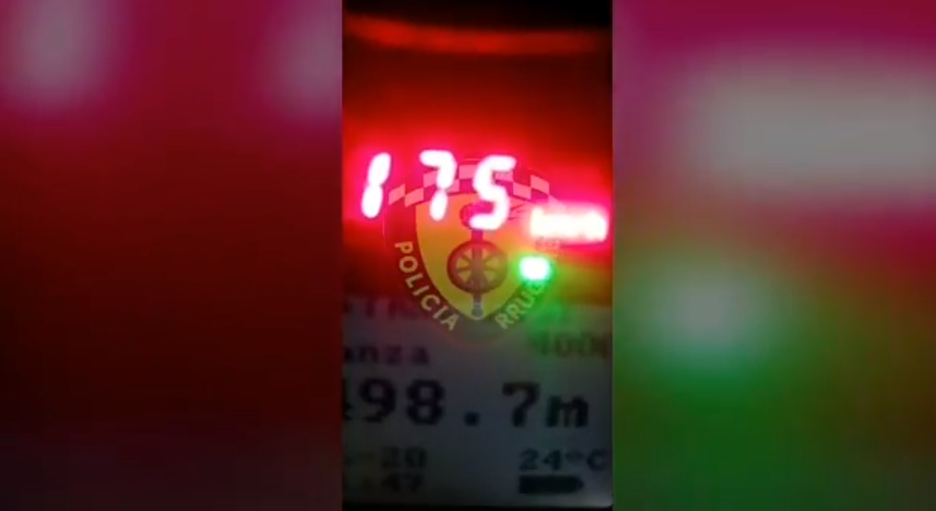 Me shpejtësi 175 km/h, kapen “pilotët” në autostradë (VIDEO)