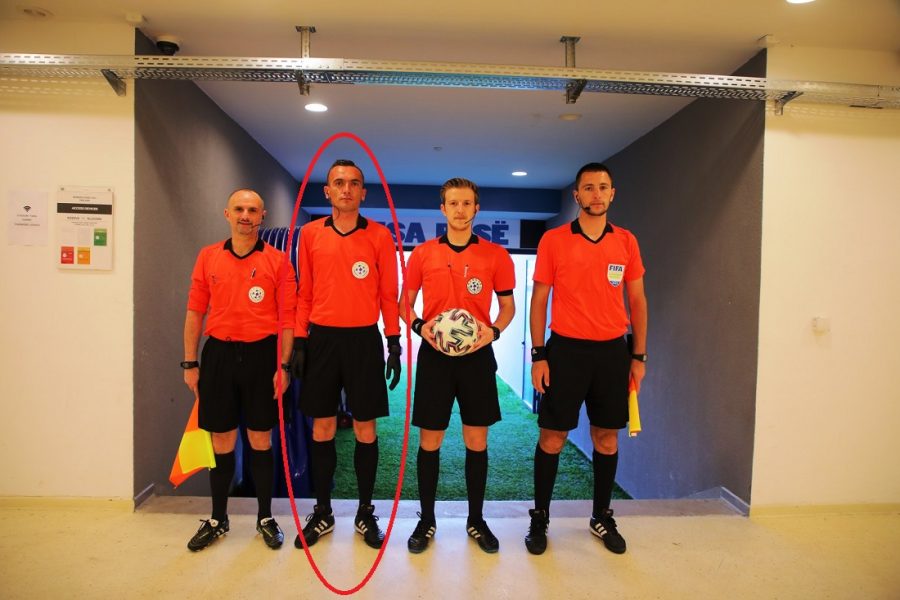Arbitri shqiptar rezulton pozitiv me koronavirus