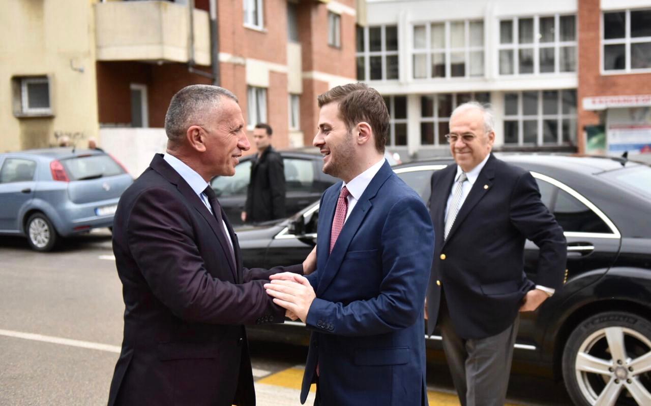 Ministri i Jashtëm Gent Cakaj takohet me kryetarin e komunës së Bujanovcit