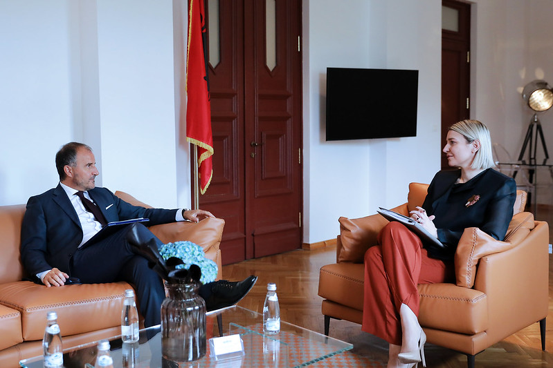 Rimëkëmbja pas tërmetit në trashëgiminë kulturore, Soreca takon ministren Margariti