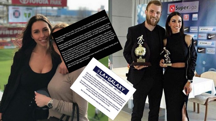 “Bagëti të neveritshme”, klubi përjashton futbollistin pas komenteve raciste të bashkëshortes së tij