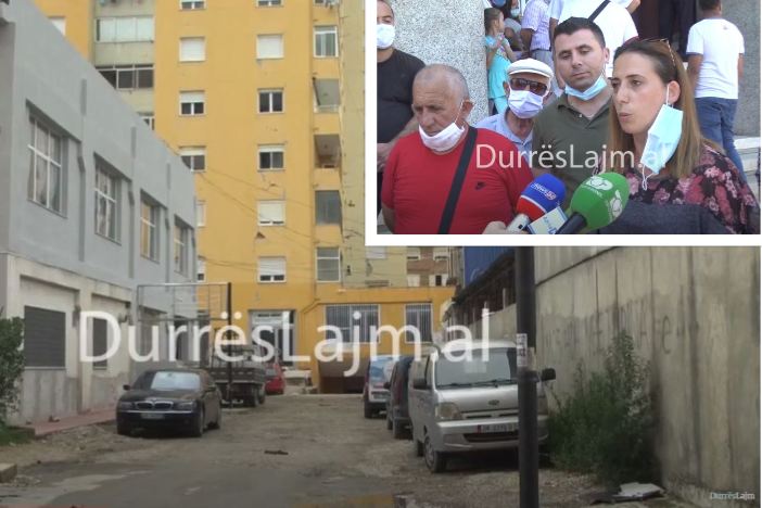 KB e klasifikoi DS3, banorët në Durrës në protestë: Pallati ka dëme të mëdha në strukturë (VIDEO)