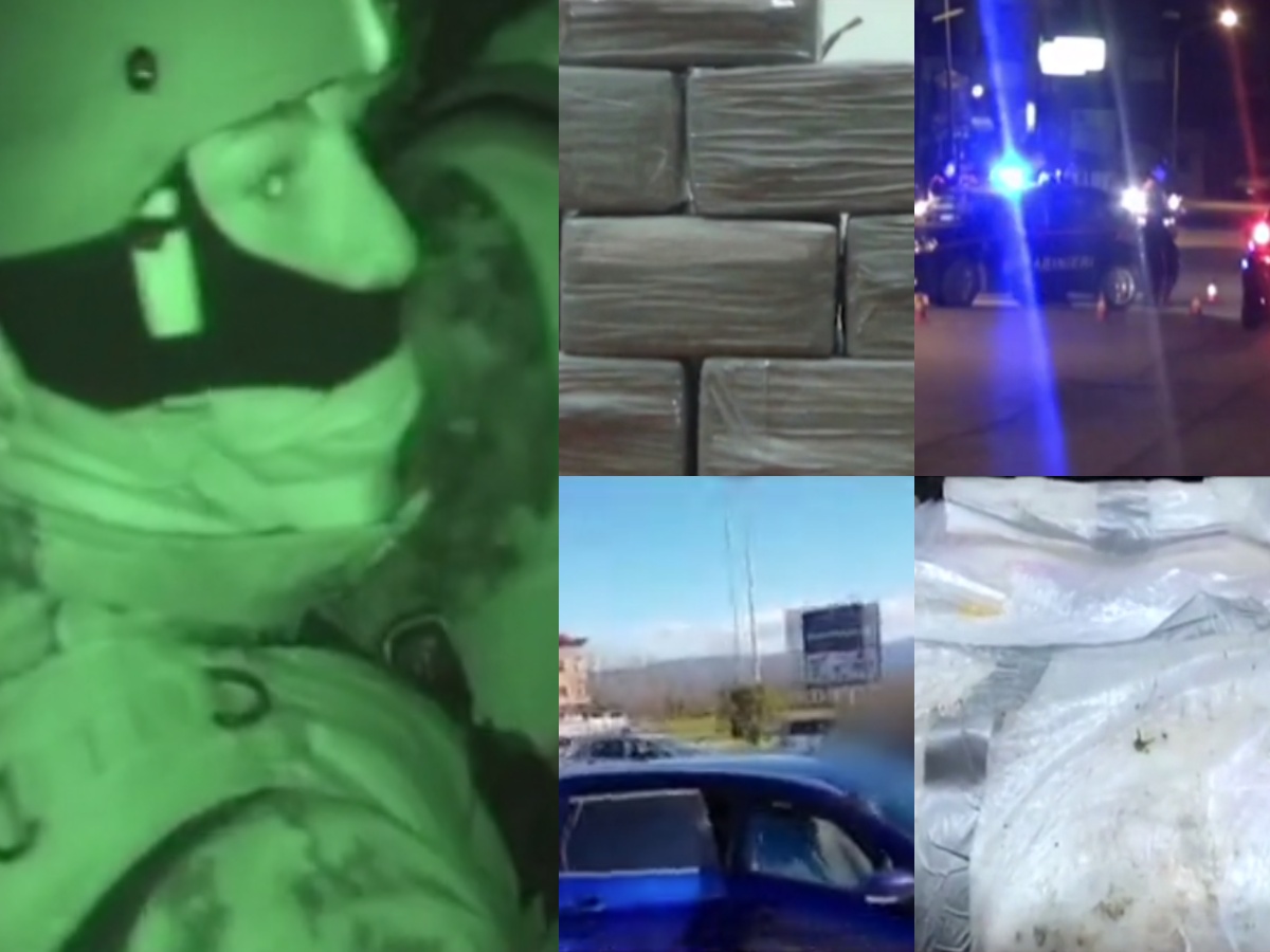 EMRAT/ Prangosen 8 shqiptarë, pjesë e organizatës së drogës (FOTO)