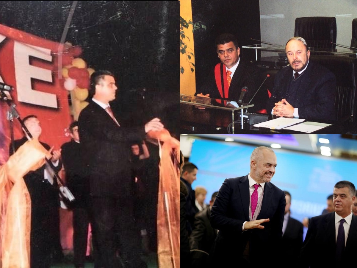 Lefter Koka uron 29-vjetorin e PS dhe bëhet nostalgjik. Publikon foto me Nanon dhe Ramën