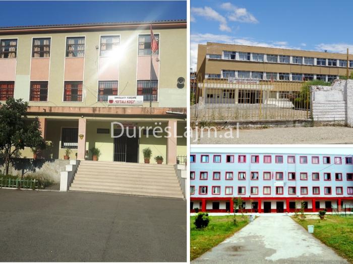 Shembjet e shkollave të Durrësit nuk kanë mbaruar, të tjera në listë