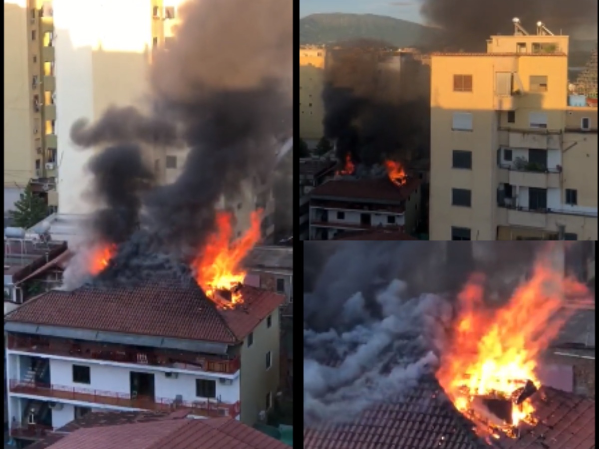 Merr flakë papafingoja e vilës, evakuohen banorët (FOTO)