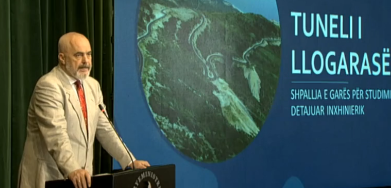 Gara ndërkombëtare për tunelin e Llogarasë, Rama: Orikum-Palasë, për 10 minuta