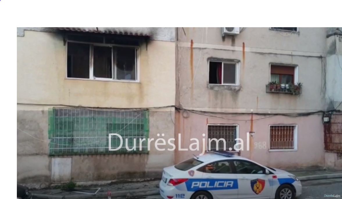 VIDEO/ Bie zjarr në banesë, humb jetën e moshuara në Durrës, jetonte e vetme
