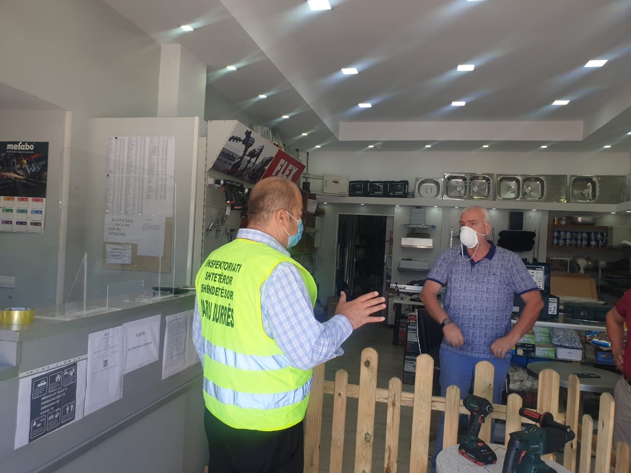 ISHSH 1454 kontrolle në terren, 11 masa administrative subjekteve