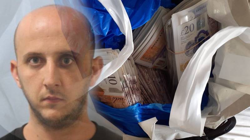 Drogë e klasit A dhe 181 000 paund ‘cash’, dënohet 27-vjeçari shqiptar