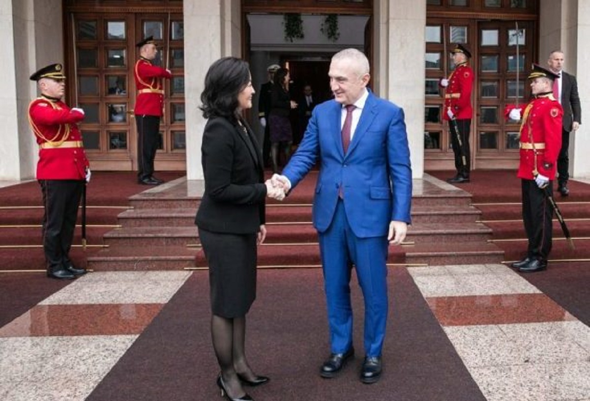 Ambasadorja amerikane takim me Presidentin Meta