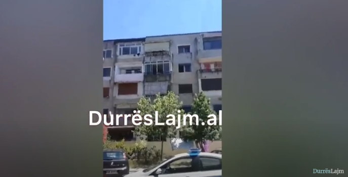 Shpërthen bombola e gazit, thyhen xhamat e apartamentit në Durrës (VIDEO)