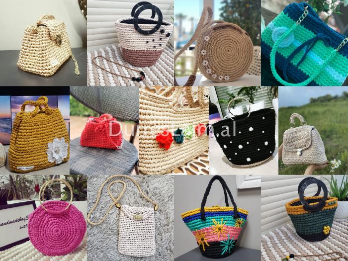 Krijimet handmade/ Njihuni me Esmeraldën, ekonomistja që sjell për ju çanta unike të punuara me dorë (FOTO+VIDEO)