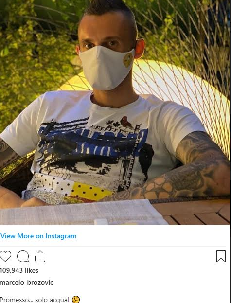 “Premtoj ujë”, futbollisti i Interit ironizon pasi i hoqën patentën