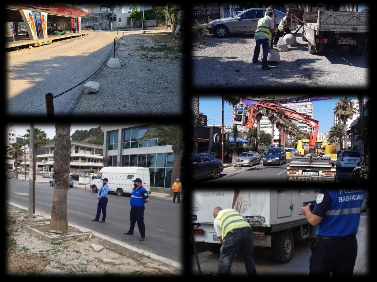 Reklamime dhe urime me banderola në Durrës, Policia Bashkiake ka një apel për qytetarët (FOTO)