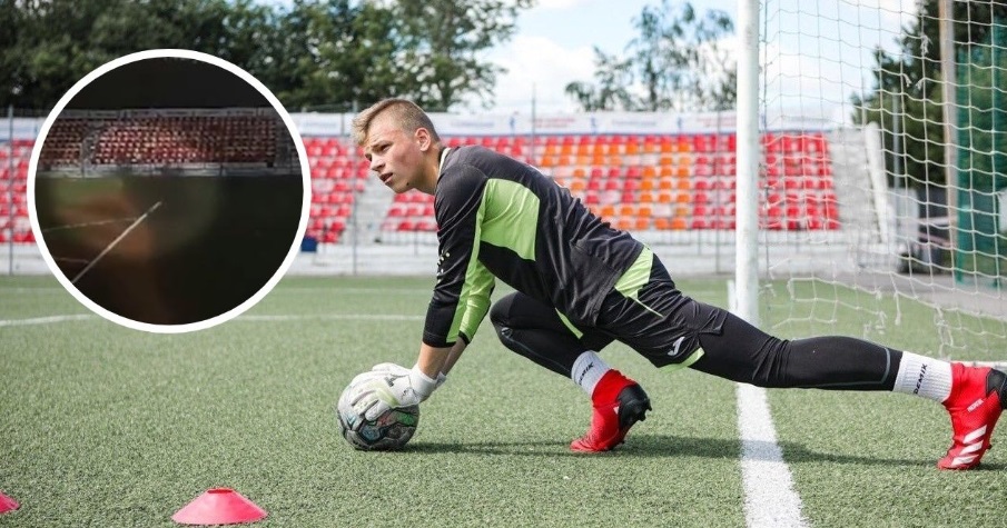 Portieri rus në koma, publikohet momenti kur goditet nga rrufeja (VIDEO)