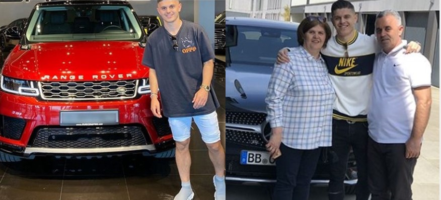 Rashica kthehet në atdhe me dhurata, i blen babait një “Range Rover” direkt nga fabrika