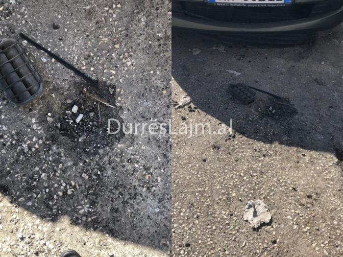 Shpërthen makina në mes të Durrësit, dyshohet se i ishte vendosur eksploziv