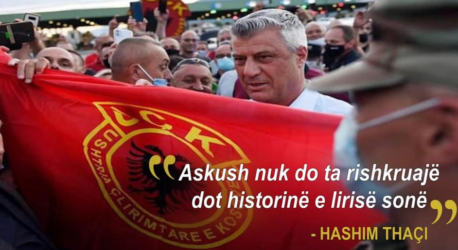 Rama publikon foton e Thaçit: Askush nuk do të rishkruajë dot historinë e lirisë sonë