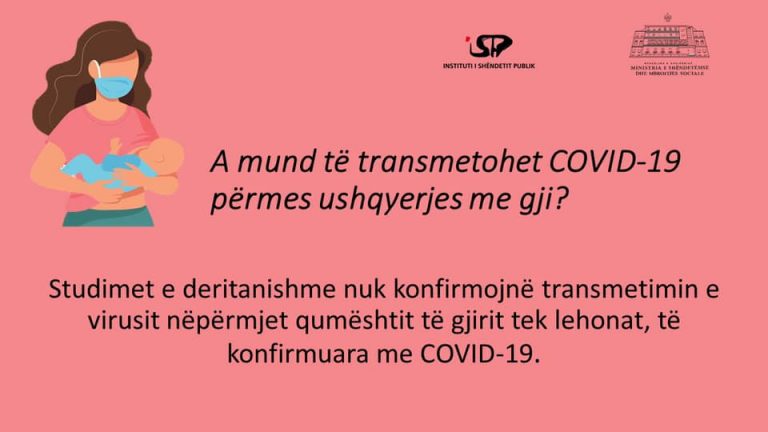 ISHP: Nënat me koronavirus mund t’i ushqejnë fëmijët e tyre me qumësht gjiri, por ja çfarë duhet të dinë