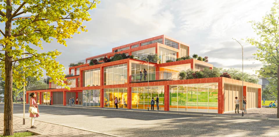 VIDEO/ U dëmtua nga tërmeti, projekti modern i shkollës 9-vjeçare në Durrës, gati një tjetër kantier ndërtimi