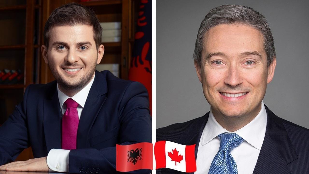 Cakaj telefonatë me homologun kanadez: Mbështetje për ofertën e Shqipërisë për Bjellorusinë