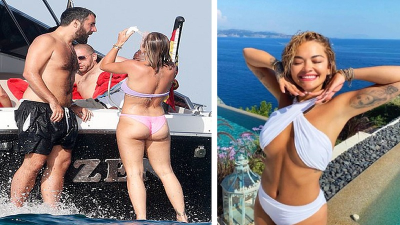 Rita Ora me të dashurin fshfaqet në resortin luksoz në Korfuz (FOTO)