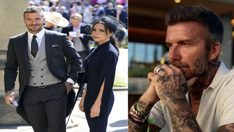 David Beckham përdor makijazhin e bashkëshortes! (FOTO)