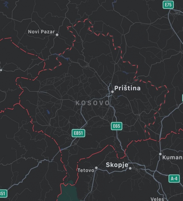 Fushata pati sukses, kompania Apple përfshin Kosovën në hartat e saj