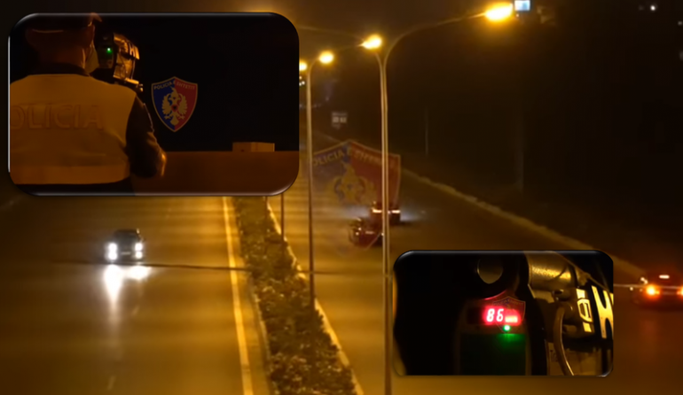 Me shpejtësi skëterrë nga 160 deri në 190 km/h, policia ndëshkon shoferët në akset “njolla të zeza”