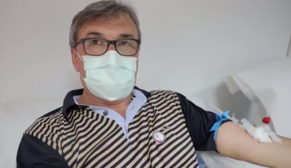 Skënder Brataj dhuron plazmën për trajtimin e të infektuarve me COVID-19