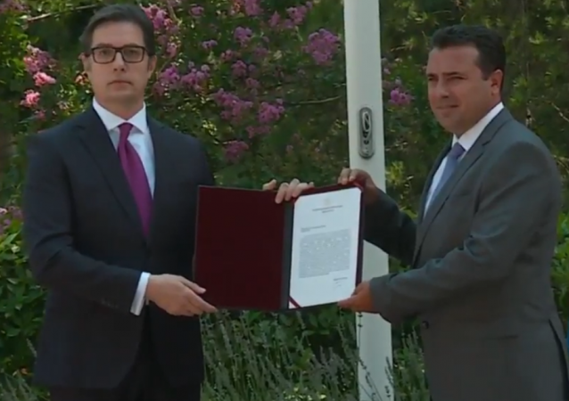 Zaev merr mandatin për formimin e qeverisë së re