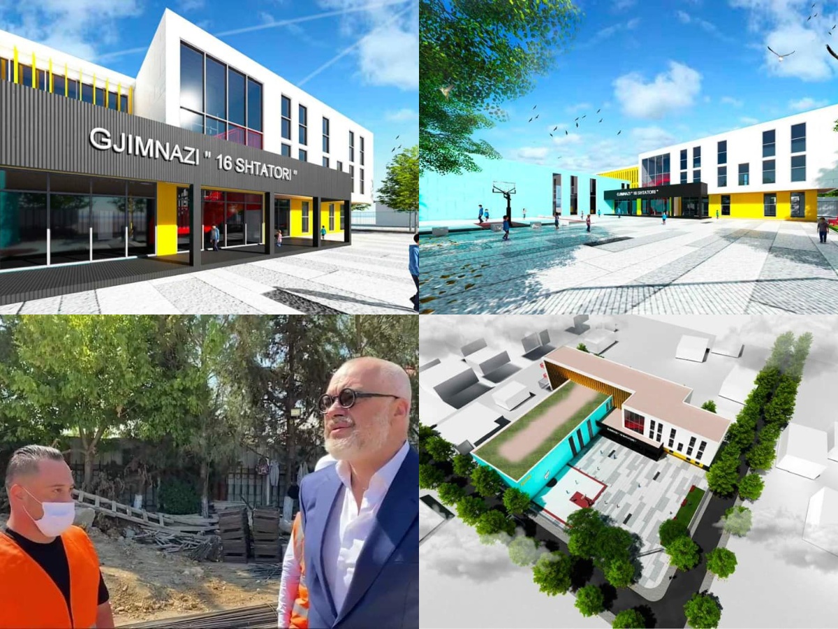 Shijak/ Kryebashkiaku Arbana: Gjimnazi “16 shtatori”, ja si do të ndërtohet krejtësisht i ri dhe i sigurtë