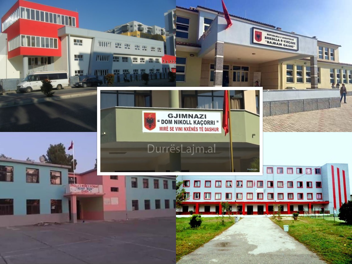 Shpallet konkursi, 7 shkolla të tjera të Durrësit pa drejtor