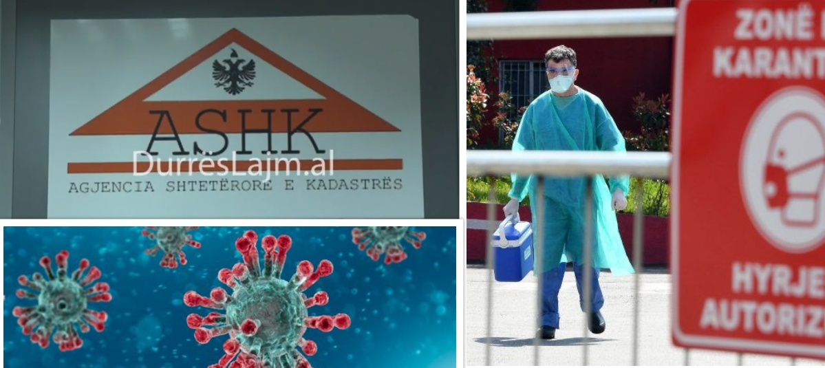 9 raste të reja me Covid-19 në Durrës, e prekur edhe një punonjëse e Kadastrës