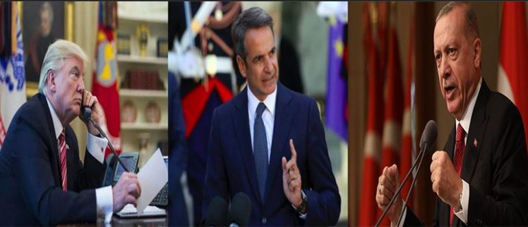Rritja e tensioneve Greqi-Turqi/ Trump i shqetësuar, telefonon Erdogan dhe Mitsotakis