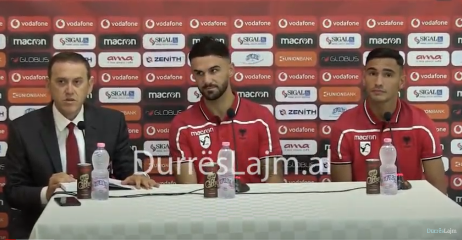 Ndeshjet për Ligën e Kombeve, Armando Sadiku dhe Qazim Laçi në konferencë për shtyp (VIDEO)