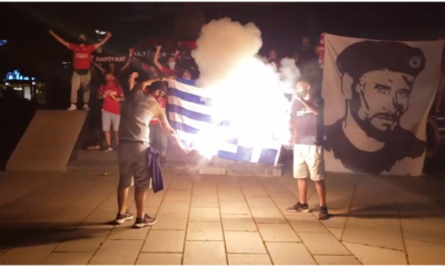 Dogjën flamurin grek, vijnë reagimet e para për veprimin në Kosovë