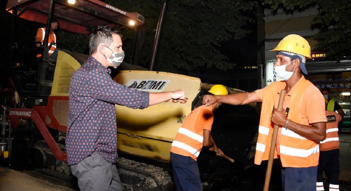 Veliaj te punimet në Rrugën e Durrësit: Nuk ishte investuar që nga koha e italianit