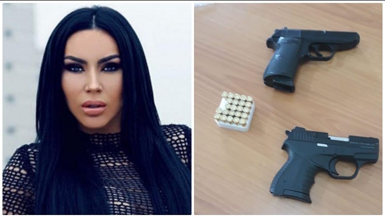 Fjolla Morina pranon në polici: E kisha harruar armën disa kohë më parë brenda në çantë