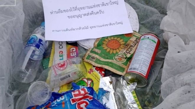 Tajlanda merr vendmin e çuditshëm/ Mbeturinat që gjendet ne parkun kombëtar do t’u kthehen sërish mbrapsh personave që i kanë hedhur