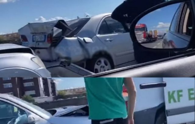 Aksident i trefishtë në Durrës