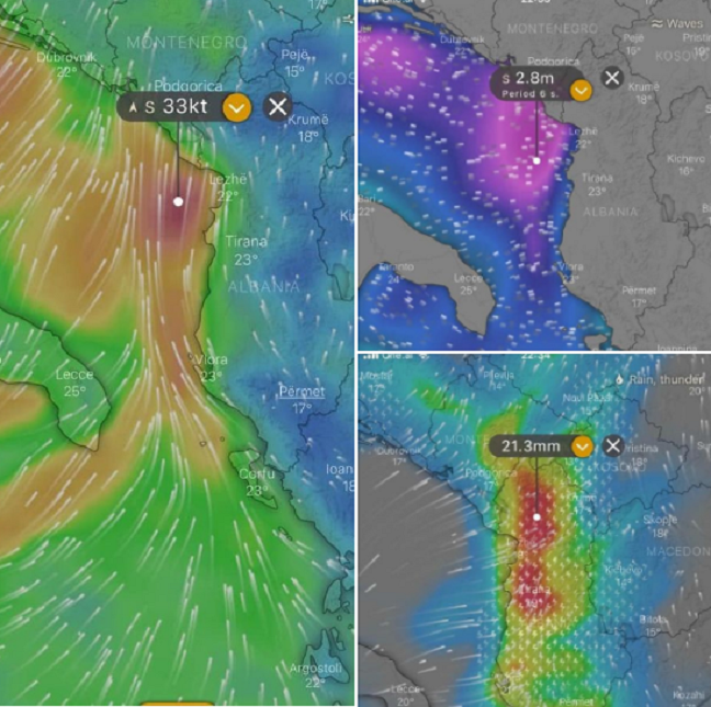 KUJDES! Drejtoria e Përgjithshme Detare jep njoftimin e rëndësishëm për sot dhe të shtunën