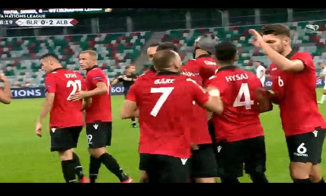 Shqipëria e nis me këmbën e mbarë, mund Bjellorusinë