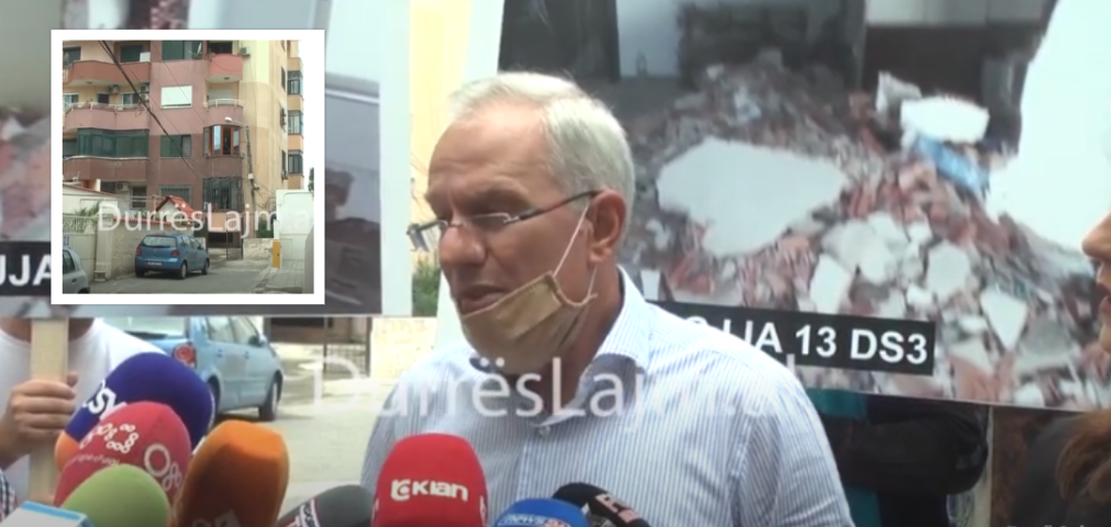 Xhaferraj denoncim për abuzim: Ky pallat në Durrës me nivel DS3, në fakt është i padëmtuar (VIDEO)