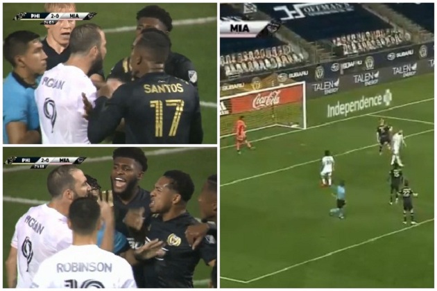 Humb penallti dhe kundërshtarët e tallin. Higuainin s’e mbajnë nervat në debutim, shikoni çfarë bën