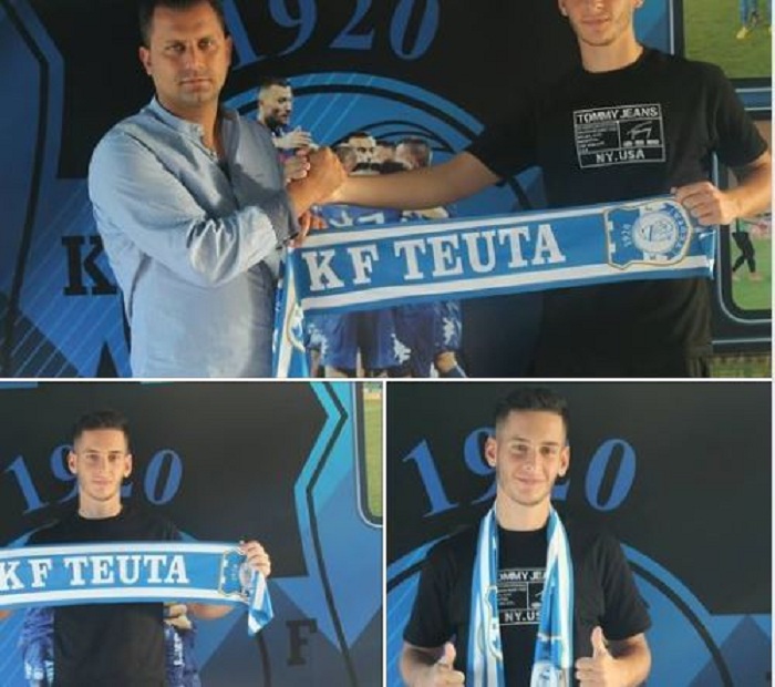Teuta mendon për të ardhmen, zyrtarizon një portier 19-vjeçar