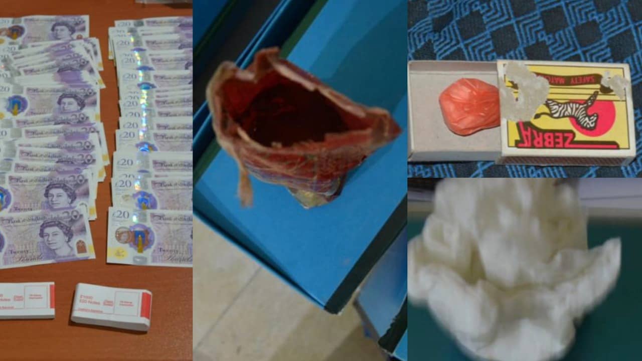 Sekuestrohen 8000 paund dhe një automjet, procedohet 35-vjeçari