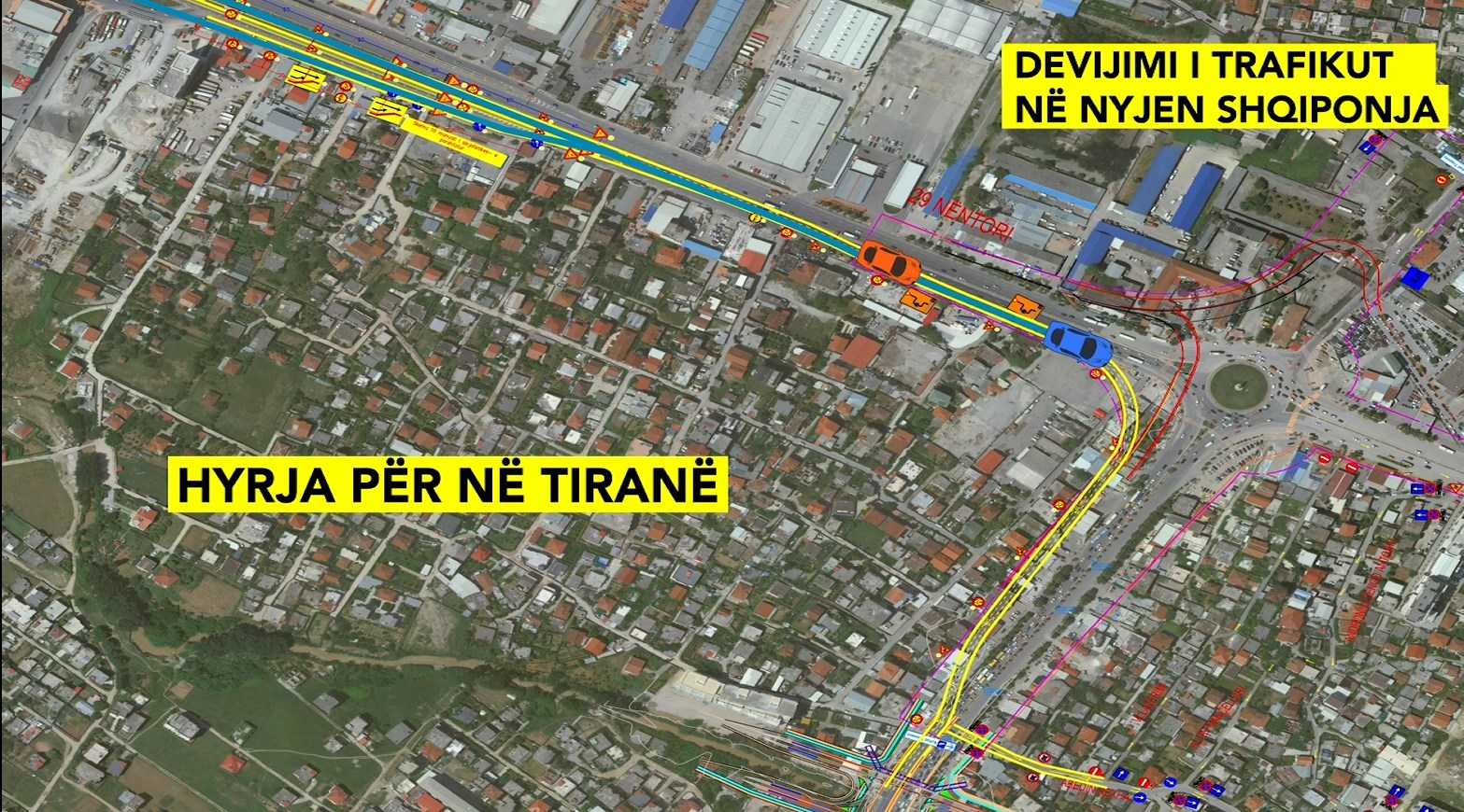 “Unaza e Madhe”/ Ndalohet qarkullimi tek ish-sheshi Shqiponja, si do të devijohet trafiku për 4 muaj