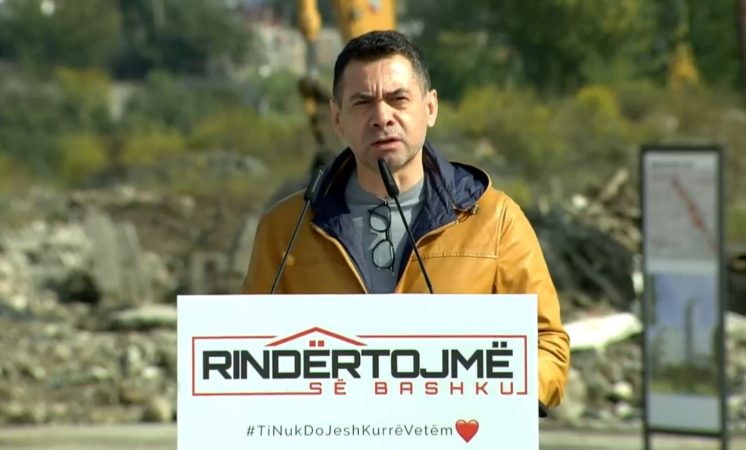 Hapet kantieri i parë i rindërtimit pas tërmetit në Tiranë, Ahmetaj: Vijojmë procesin me shpejtësi